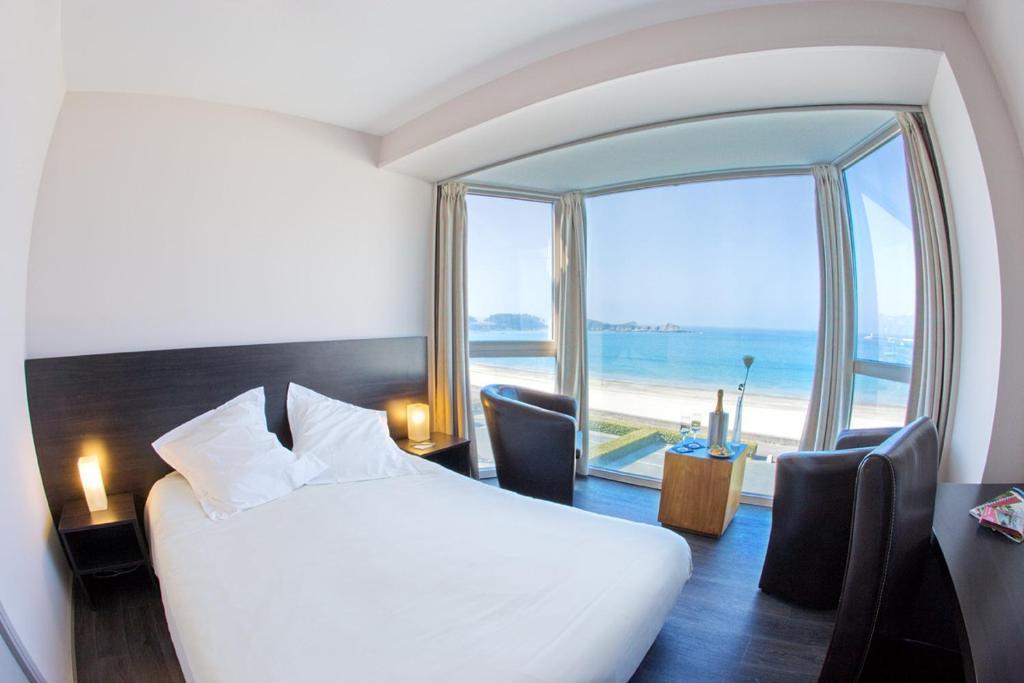 Hotel De La Plage Erquy Szoba fotó