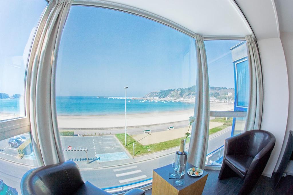 Hotel De La Plage Erquy Szoba fotó